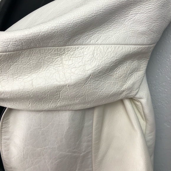 Vintage LEATHERS by NEW ENGLAND bomber jacket Sm - Picture 5 of 16